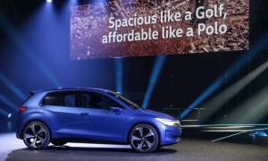 大众开始测试ID.2电动汽车